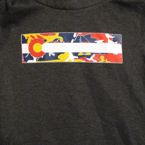 Colorado Ulura Men Small Gray Red Yellow Warm Long Sleeve Pullover Hoodie - Picture 2 of 4